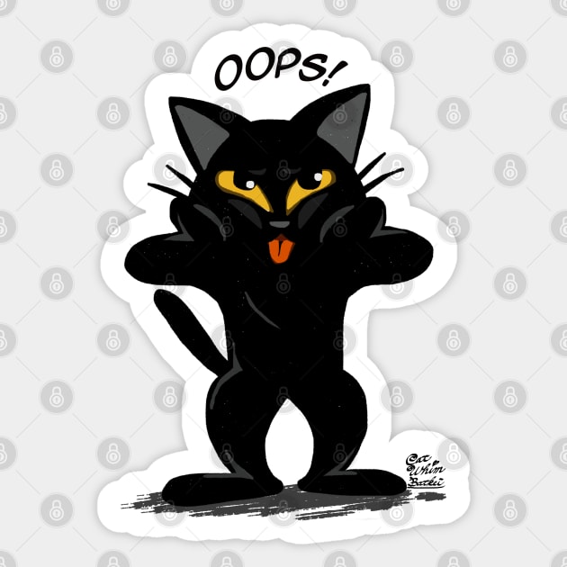 Oops! Sticker by BATKEI